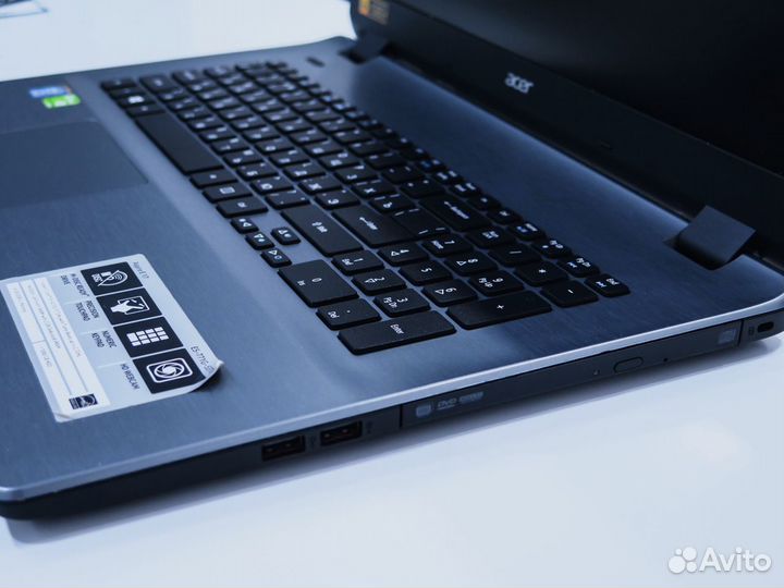 Ноутбук Acer 17.3 Nvidia 820M