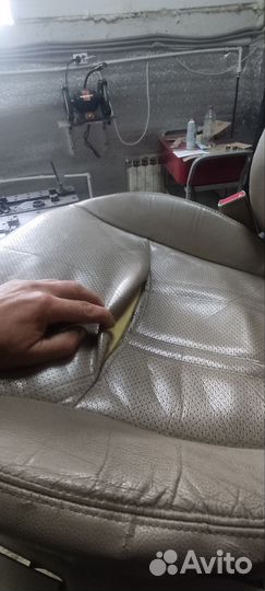 Кожаные передние сиденья Киа Соренто хм фл 2013