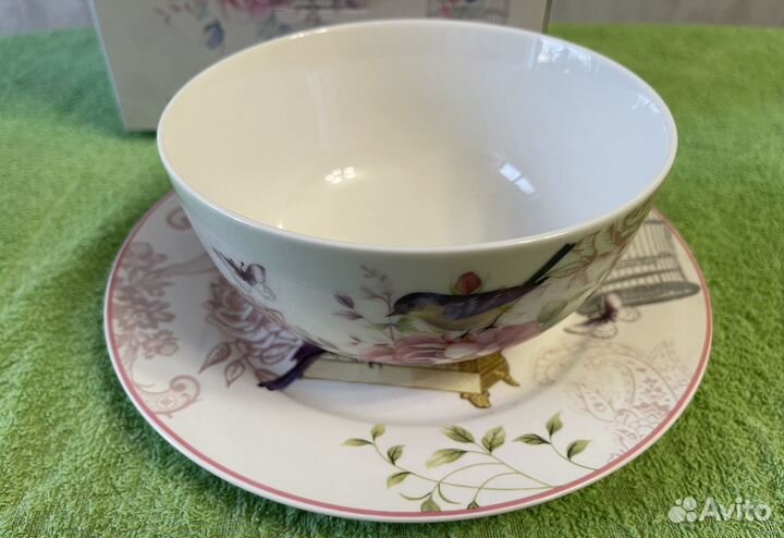 Салатник + тарелка