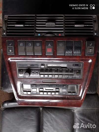 Средняя консоль Ауди А8 Д2 в сборе