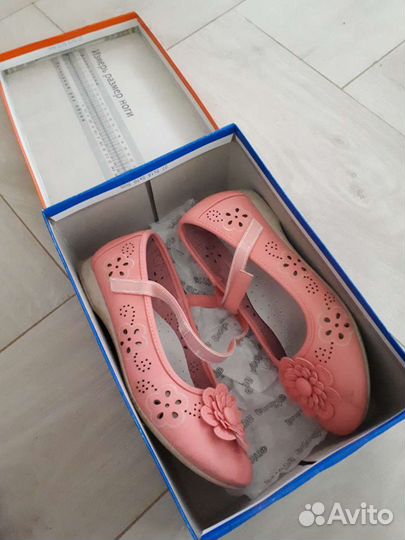 Туфли для девочек размер 35