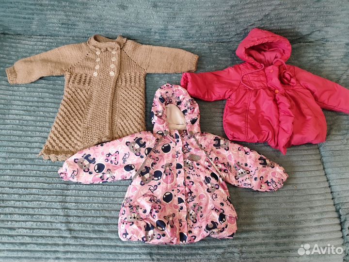 Куртка на девочку 80 см