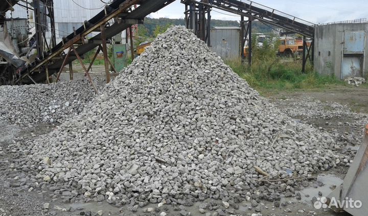 Щебень гранитный 70 150 с доставкой