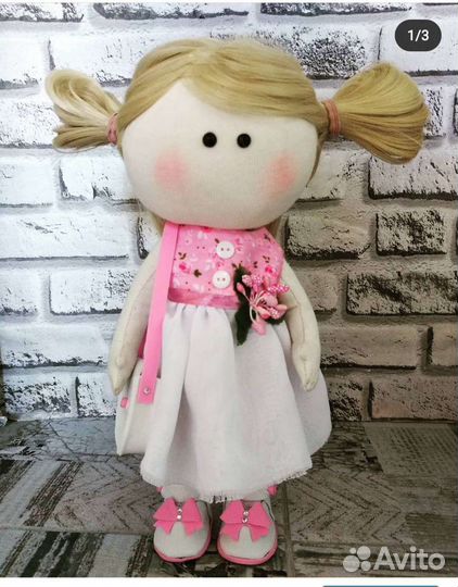 Интерьерная кукла ручной работы