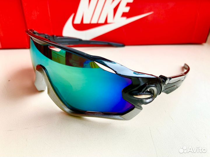 Спортивные очки Oakley Jawbreaker чёрные