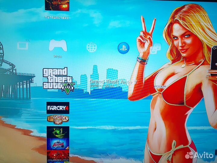 Sony playstation 3 super slim 500gb прошитая 50игр