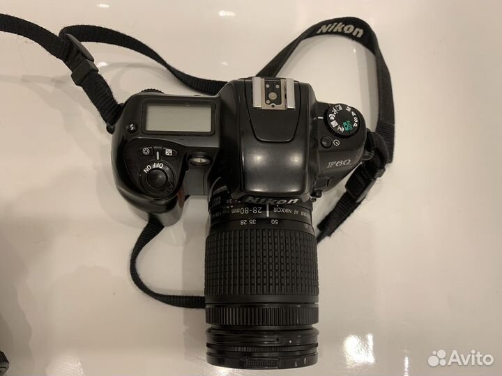 Пленочный зеркальный фотоаппарат NikonF60,объектвы