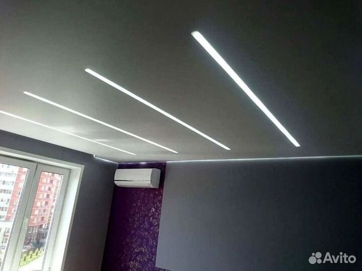 Натяжные потолки