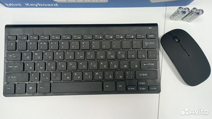 Клавиатура и мышь беспроводные (новые)