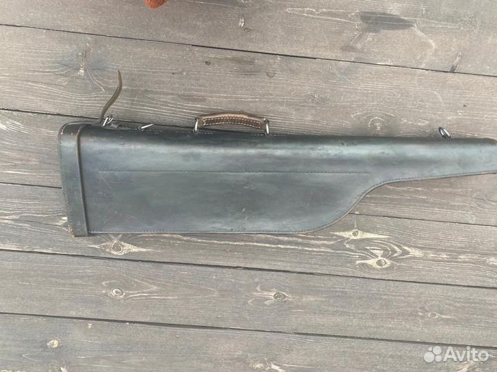 Кожаный чехол-тубус для ружья Германия