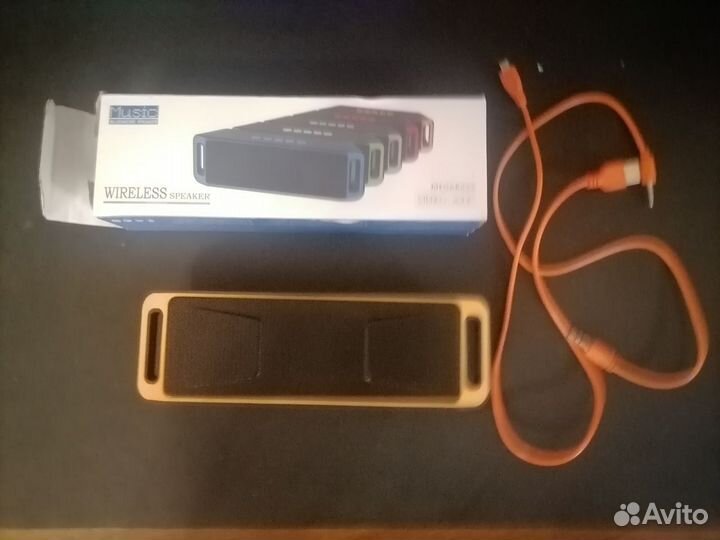 Портативный беспроводной Bluetooth колонка динамик