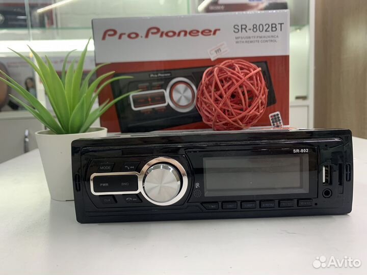 Магнитола 1 din с Bluetooth (новая, гарантия)