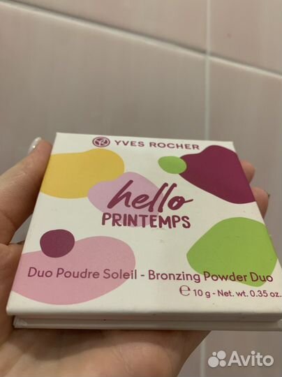 Бронзирующая пудра Yves Rocher