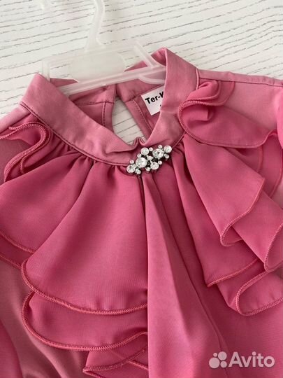 Нарядная блузка для девочки новая