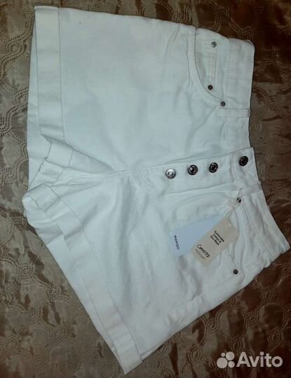 Джинсовые шорты mango р.38