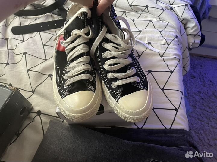 Кеды converse x comme des garcons