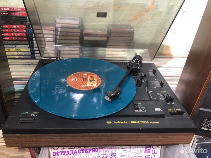 Электрофон ''Arija-эф Проигрыватель ария 5303 СССР