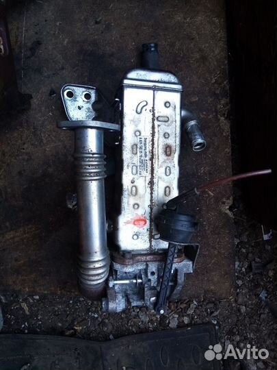 Теплообменник радиатор системы EGR егр Ssangyong