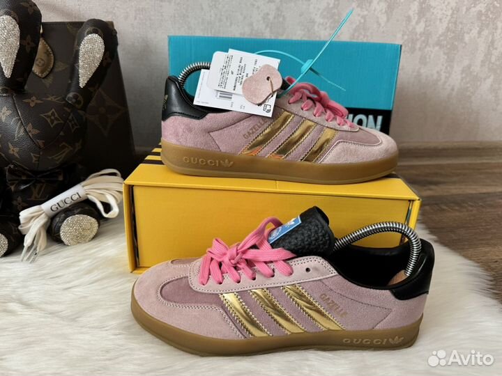 Р36-41 Gucci x Adidas Gazelle Кеды