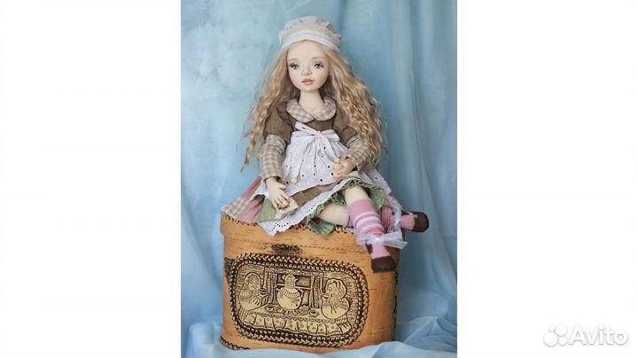 Текстильная куколка Ксюша