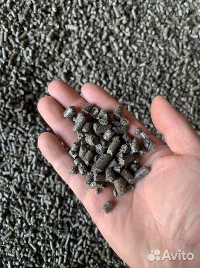 Пеллета топливная из лузги