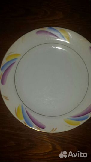 Тарелки большие и блюда СССР