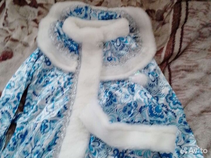 Костюм снегурочки детский