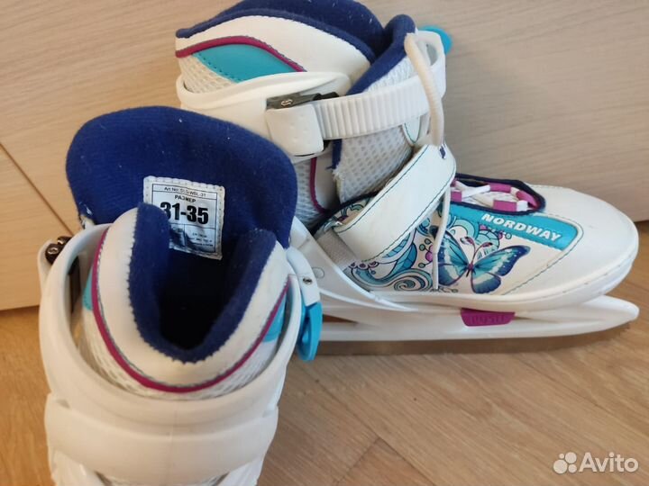 Коньки детские раздвижные 31
