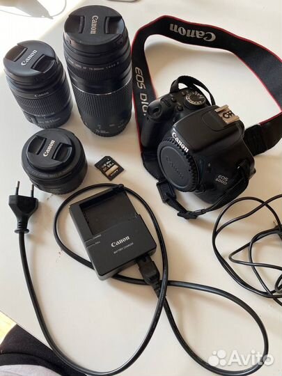 Фотоаппарат Canon EOS 600d