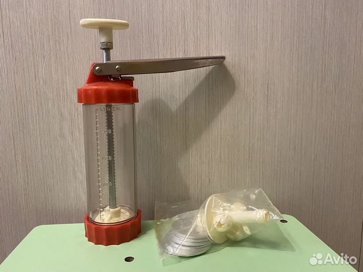 Шприц кондитерский чародей СССР 1989 год