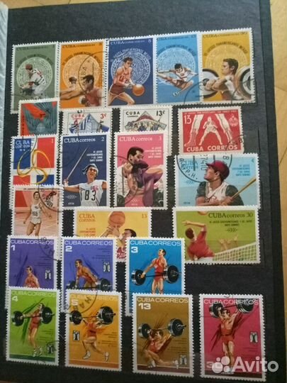 Почтовые марки СССР в альбомах, в добрые руки