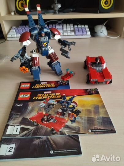 Lego Marvel Super Heroes 76077 Железный человек