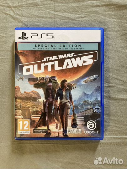 Star Wars Outlaws ps5 диск бу