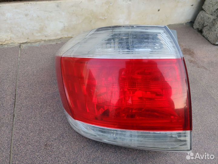 Фвра на Toyota Highlander задняя