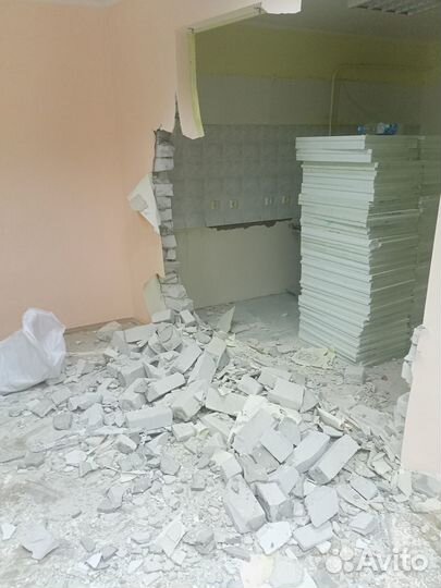 Демонтаж в квартирах любой сложности