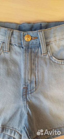 Джинсовые шорты р140-146 Глория джинс почти новые