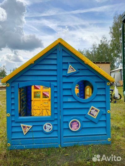 Детский игровой домик уличный пластиковый