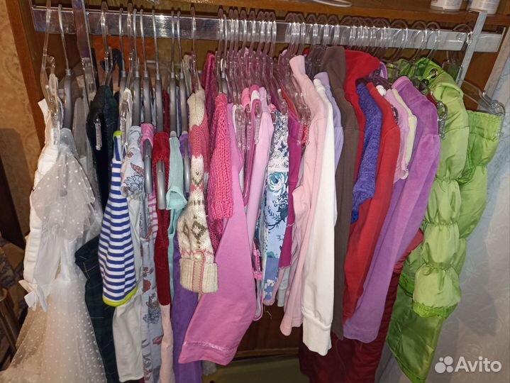 1) Пакет одежды, обуви на девочку 2-3 года 92-98