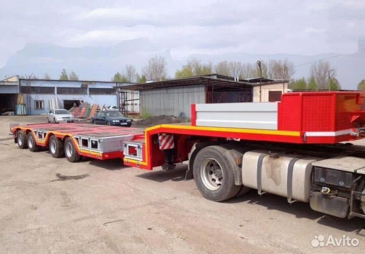 Полуприцеп трал (тяжеловоз) Berger 9854, 2023