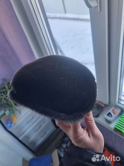 Меховая мужская кепка