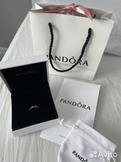 Кольцо Pandora серебро