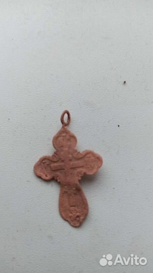 Крестик Медный