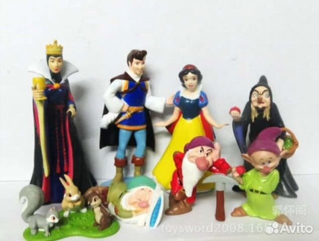 Белоснежка и 7 гномов, Коллекция игрушек
