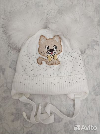 Шапка зимняя для девочки