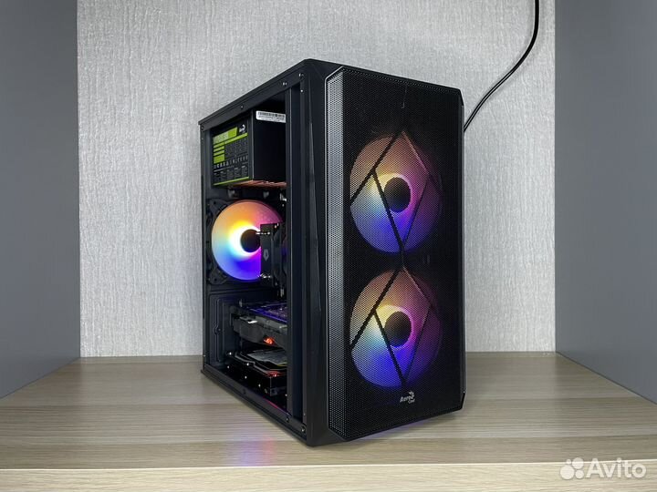 Игровой пк Intel Rx 570 озу:16гб