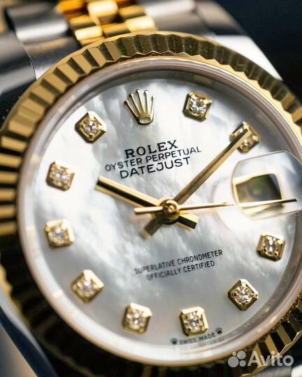 Часы Rolex Datejust 31mm lady yellow gold