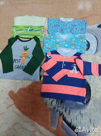 Детские вещи пакетом от 6мес до года 74-80 р-р