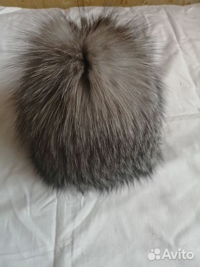 Шапка женская песец