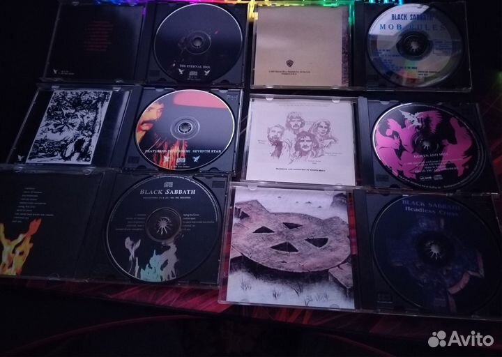 CD Диски Black Sabbath (6 шт)