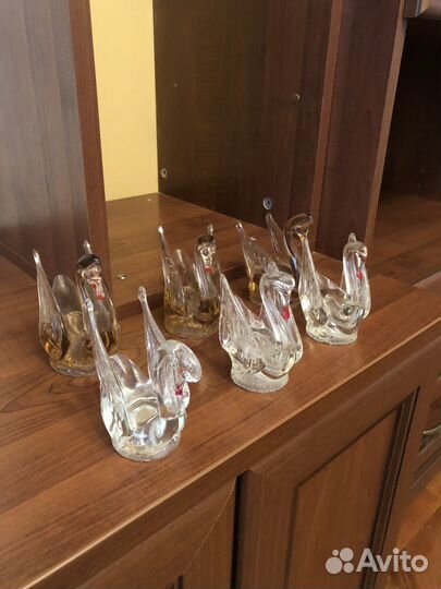 Лебеди хрустальные